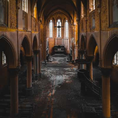 Church of Holy Jean Baptiste de Flémalle, Belgium