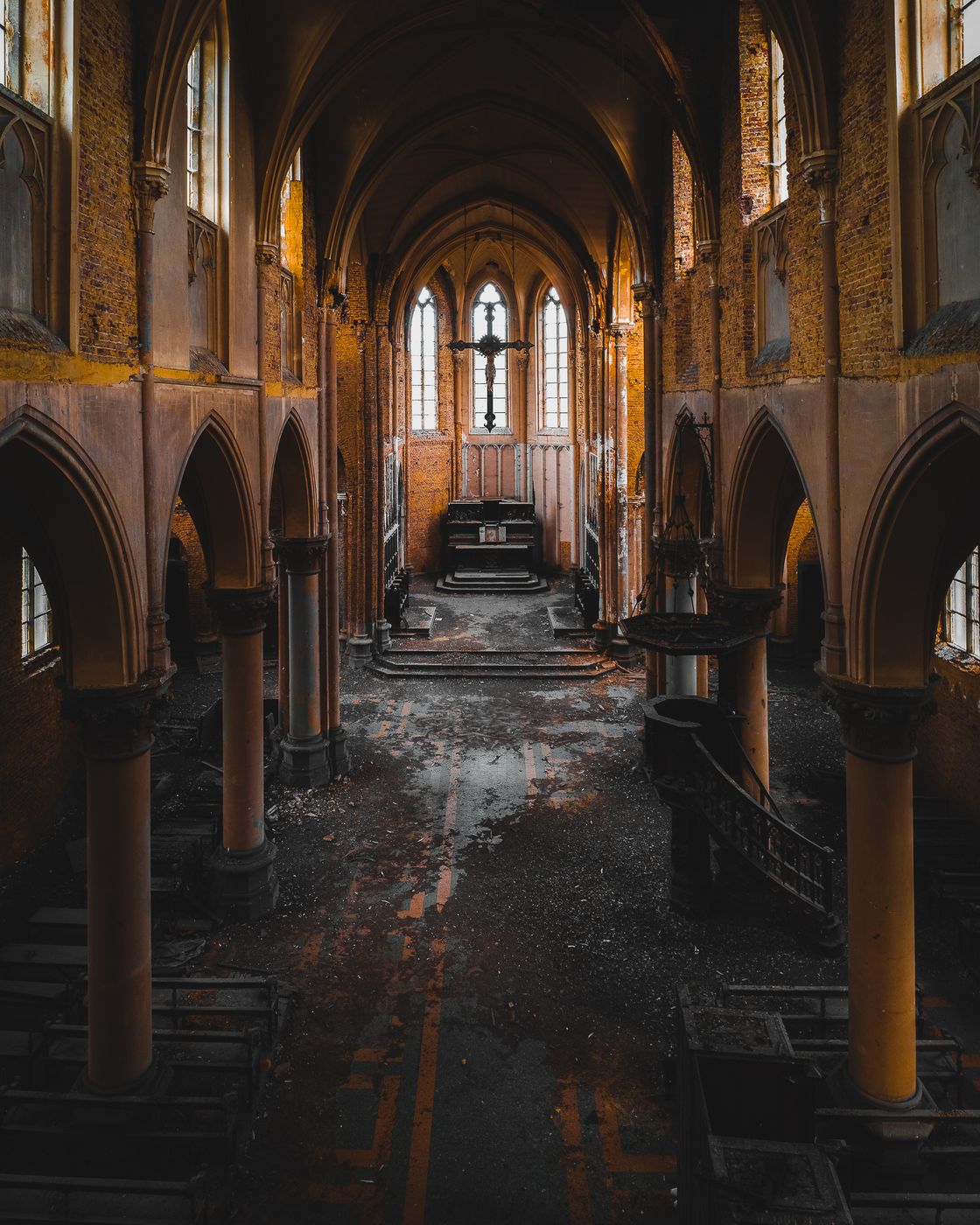 Church of Holy Jean Baptiste de Flémalle, Belgium