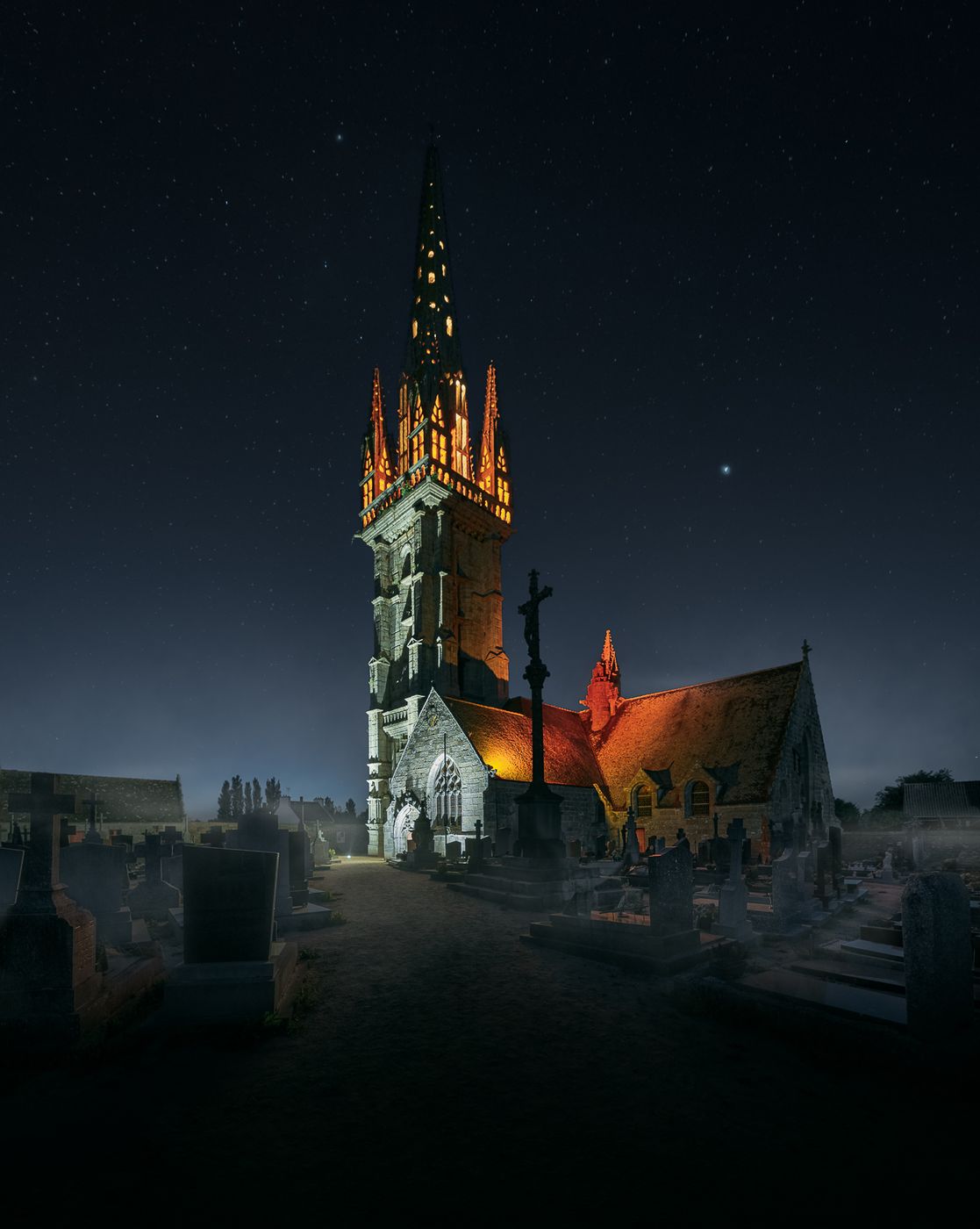 Église Saint-Goulven (Church Saint-Goulven), France