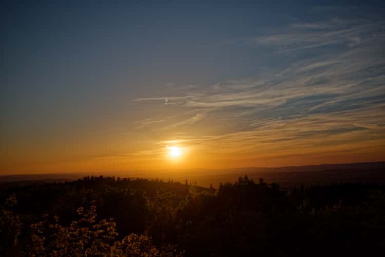 View from Rock formation Königsstuhl