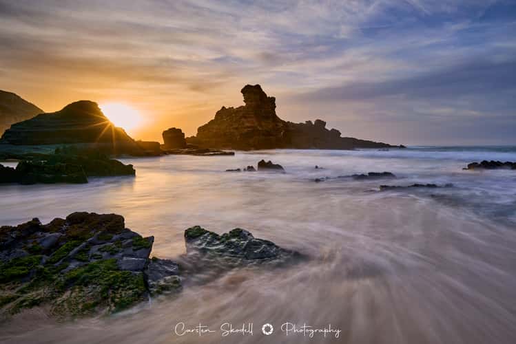 Golden Sunbeams (Praia do Castelejo)