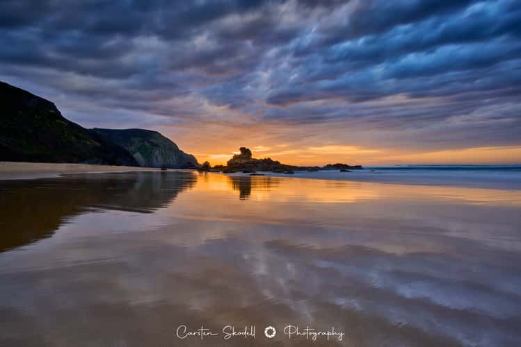 Golden Sunbeams (Praia do Castelejo)
