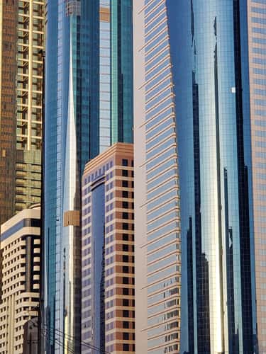 Highrises around Financial Center