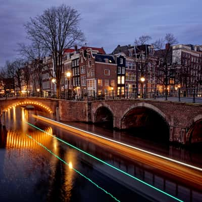 Keizersgracht and Reguliersgracht Intersection, Netherlands