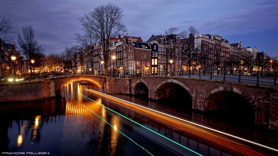 Keizersgracht and Reguliersgracht Intersection