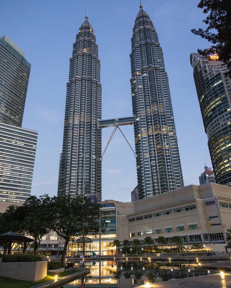 KLCC Park around the Arch Bridge, Malaysia