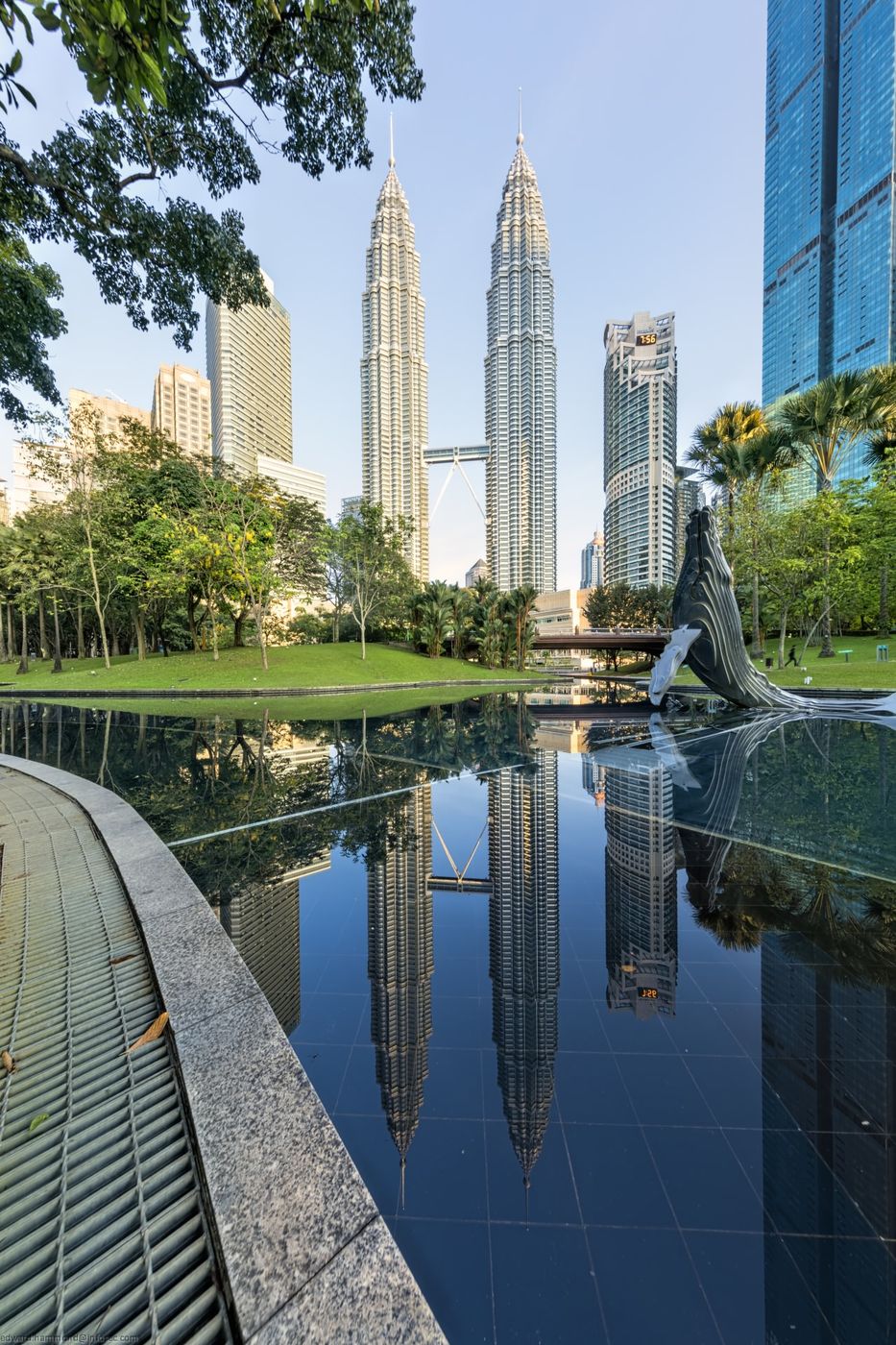 KLCC Park at Petronas Twin Towers, Malaysia