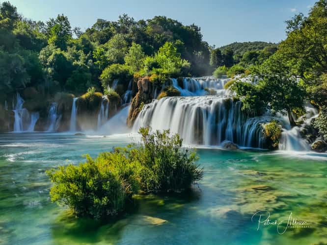 Skradinski Buk, the main waterfalls of Krka National Park
