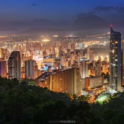 La Cruz de Benidorm viewpoint, Spain