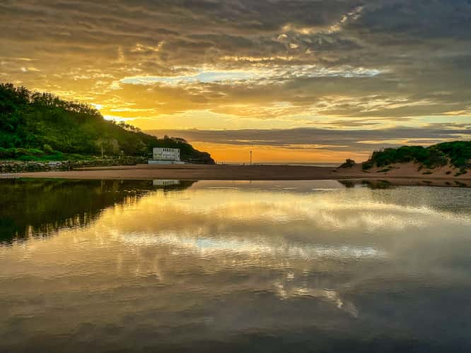 Lagoon & Sunrise North Narrabeen, Sydney, NSW
