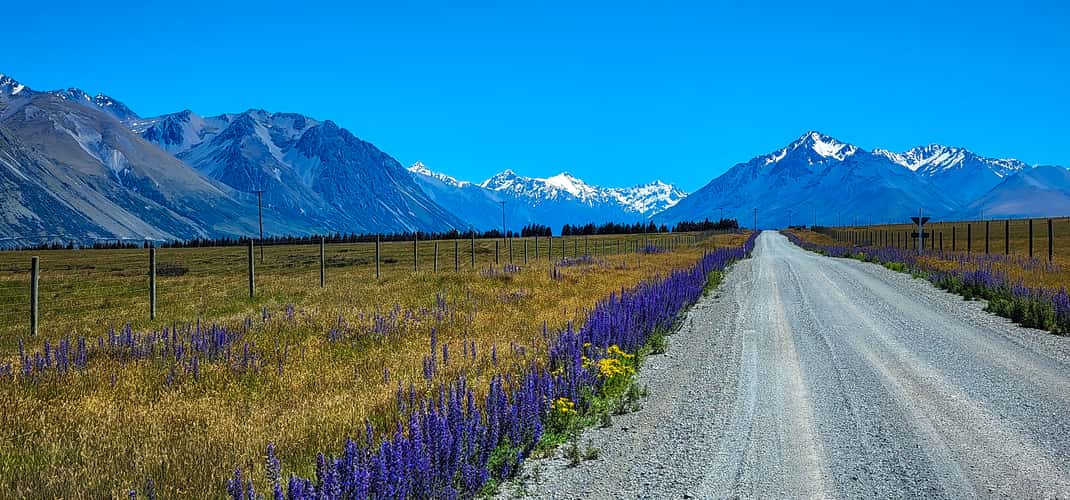 Lilybank Road, Lake Tekapo