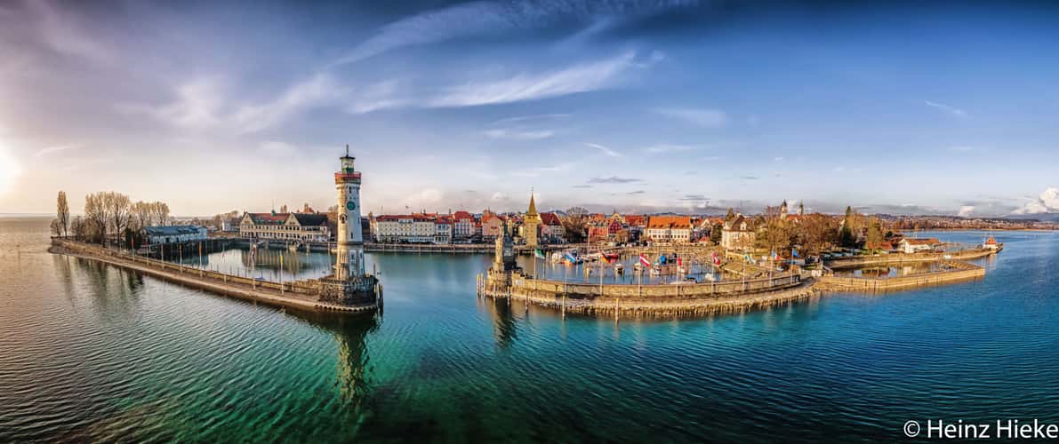 Lindau Harbour Entrance