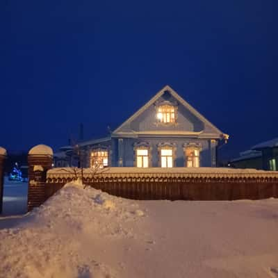 Old house and morestery wall, Suzdal, Russian Federation