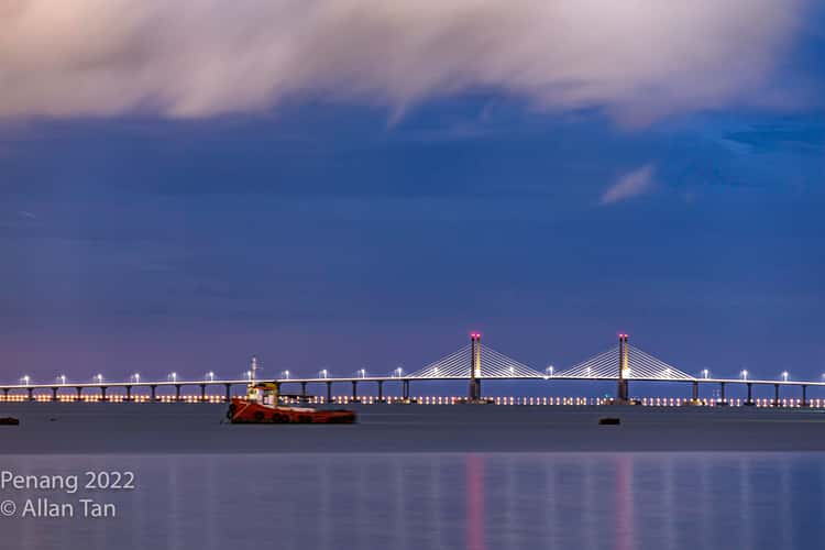 Penang Clan Piers Red building Georgetown