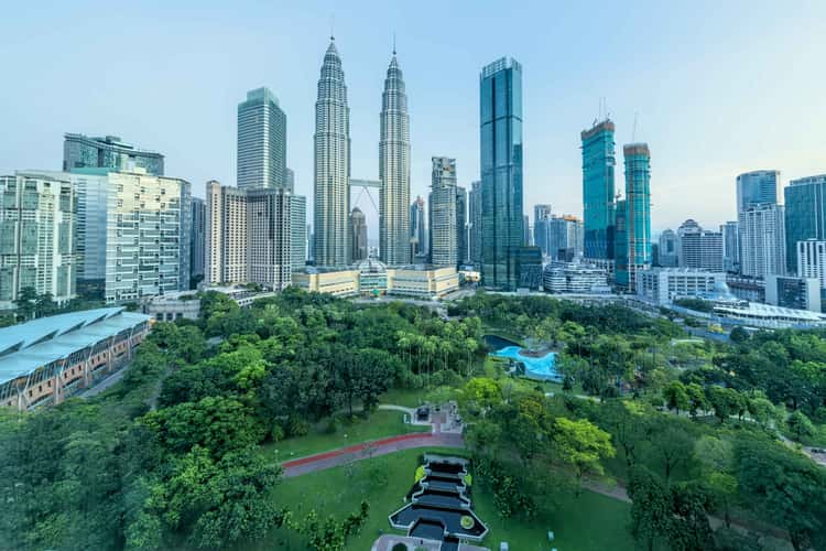 Petronas Towers - Traders Hotel viewpoint