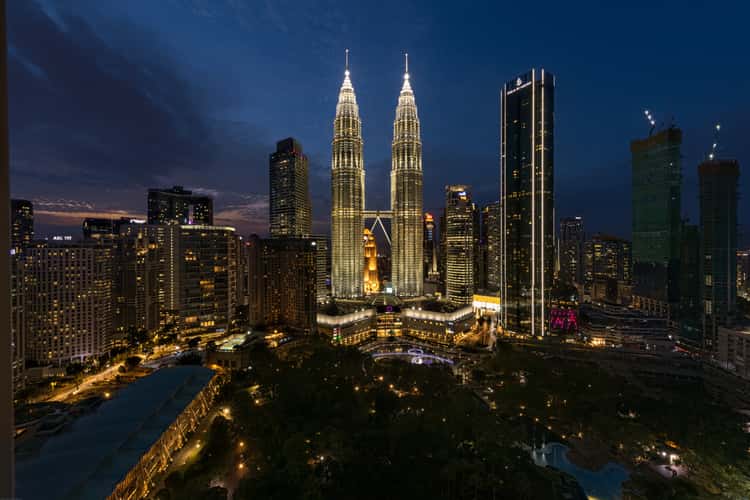 Petronas Towers - Traders Hotel viewpoint