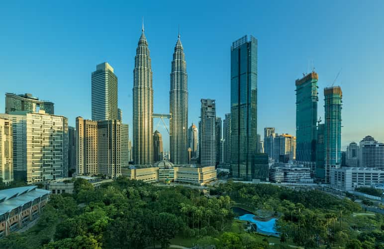 Petronas Towers - Traders Hotel viewpoint