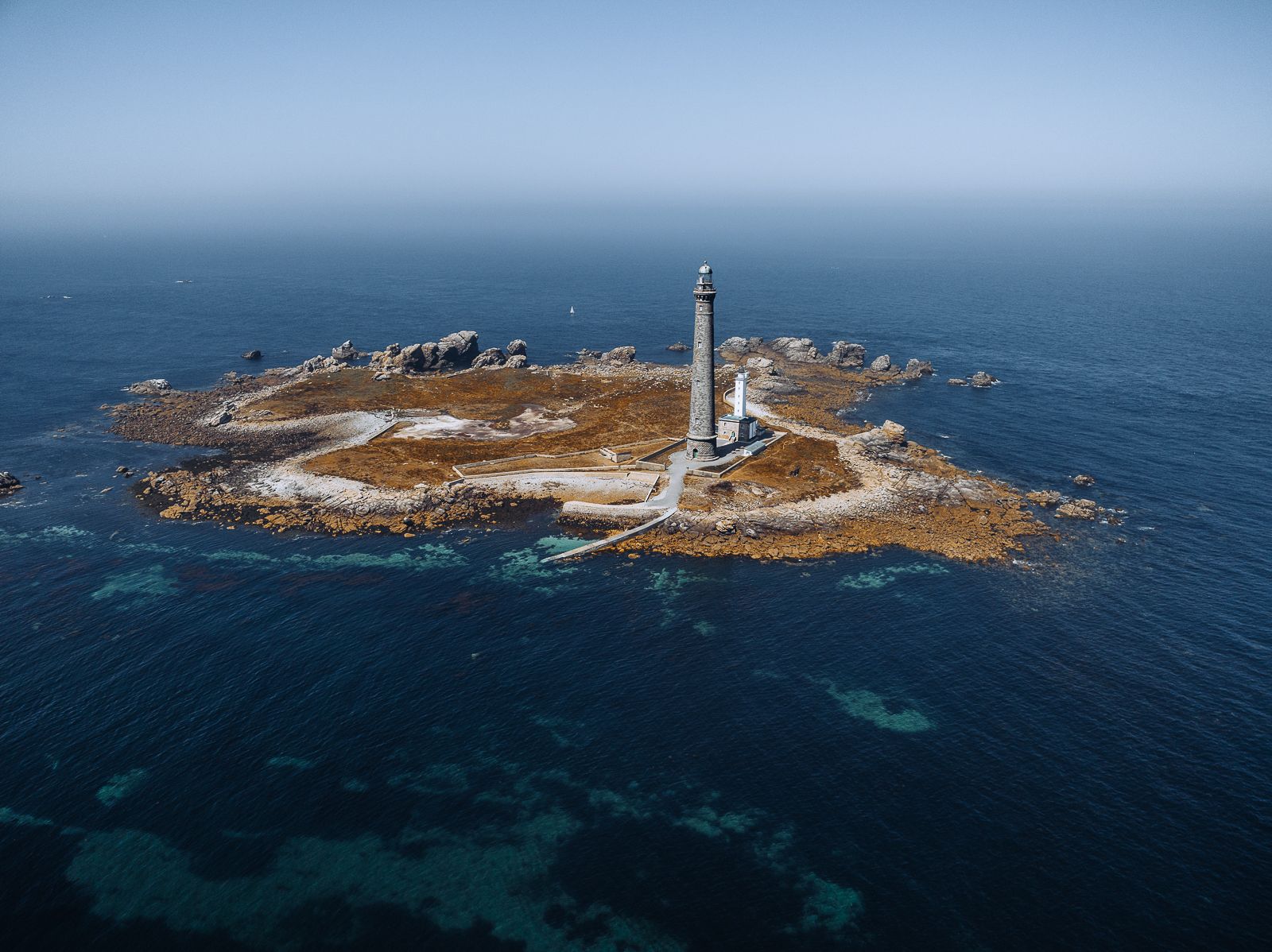 Phare de l’Île Vierge [Drone], France