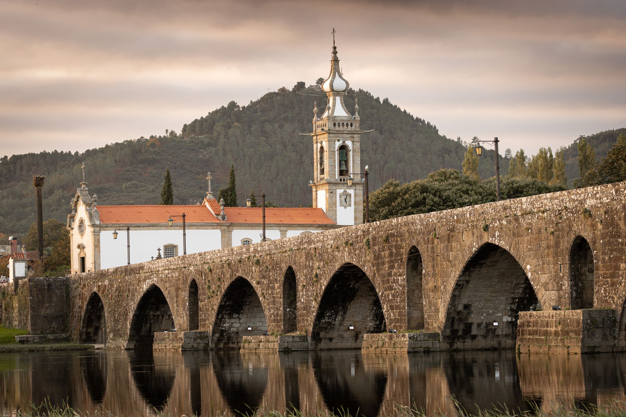 Ponte de Lima - Roman and medieval bridge, Portugal