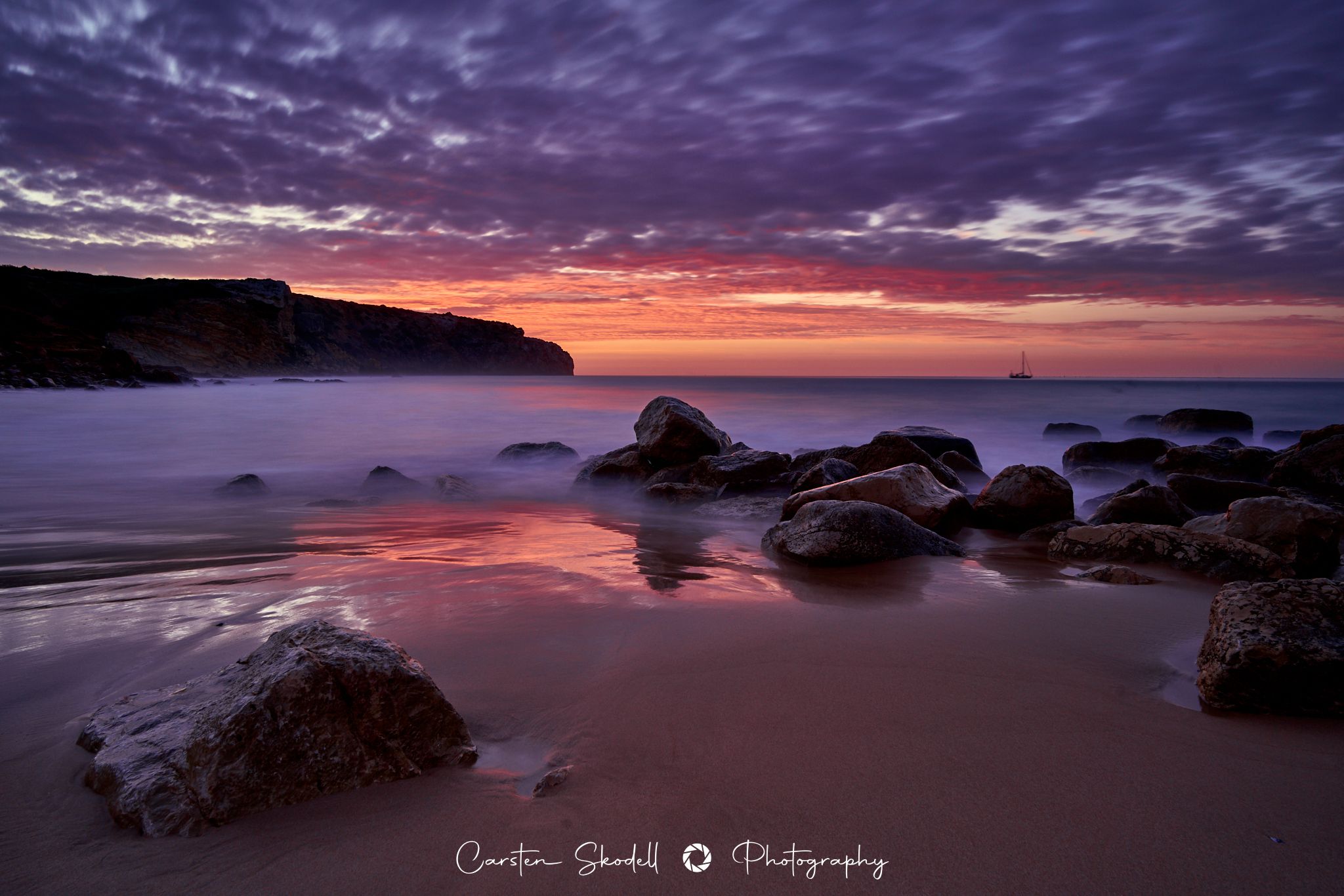 Praia do Zavial, Portugal