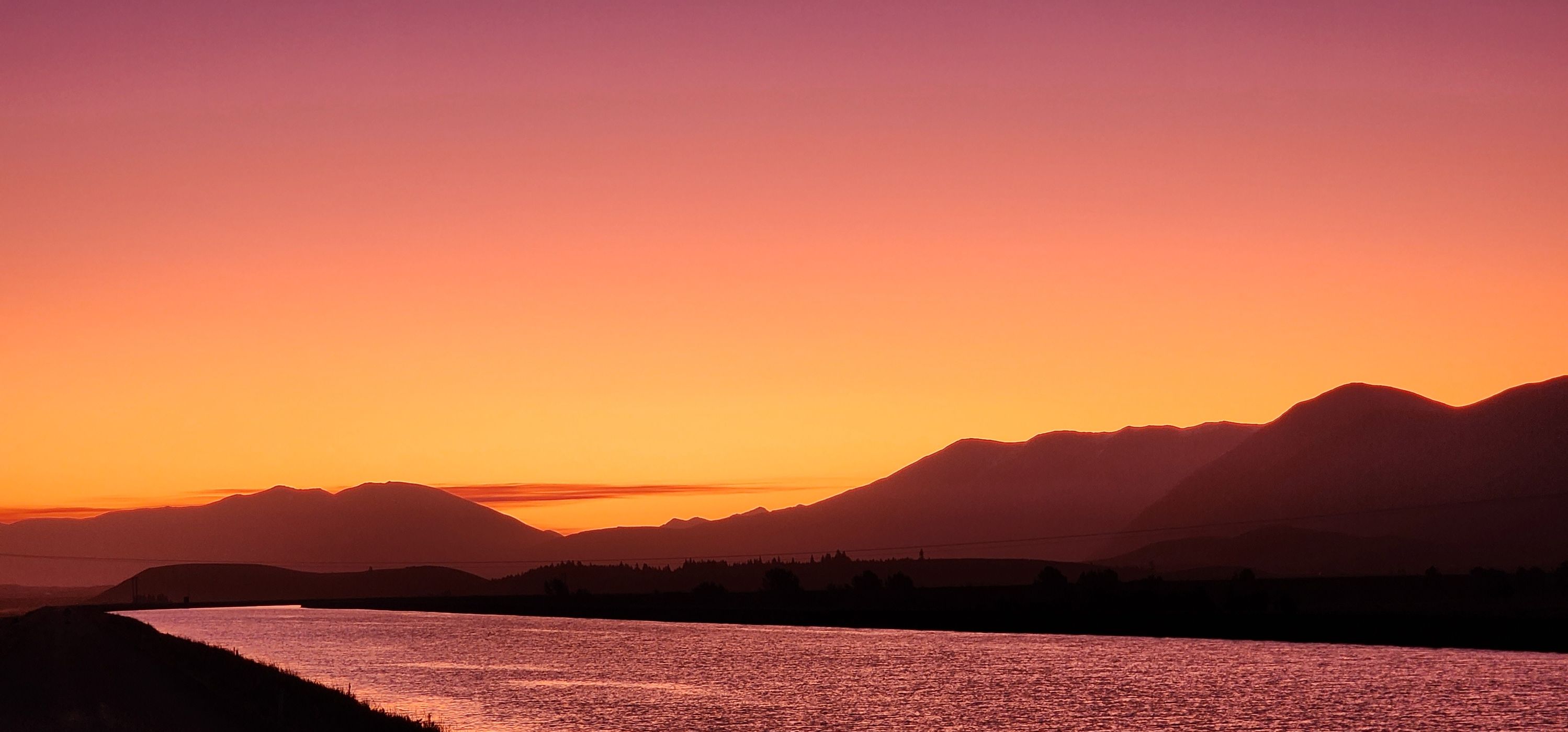 Pukaki to Ohau Canal, Twizel, New Zealand