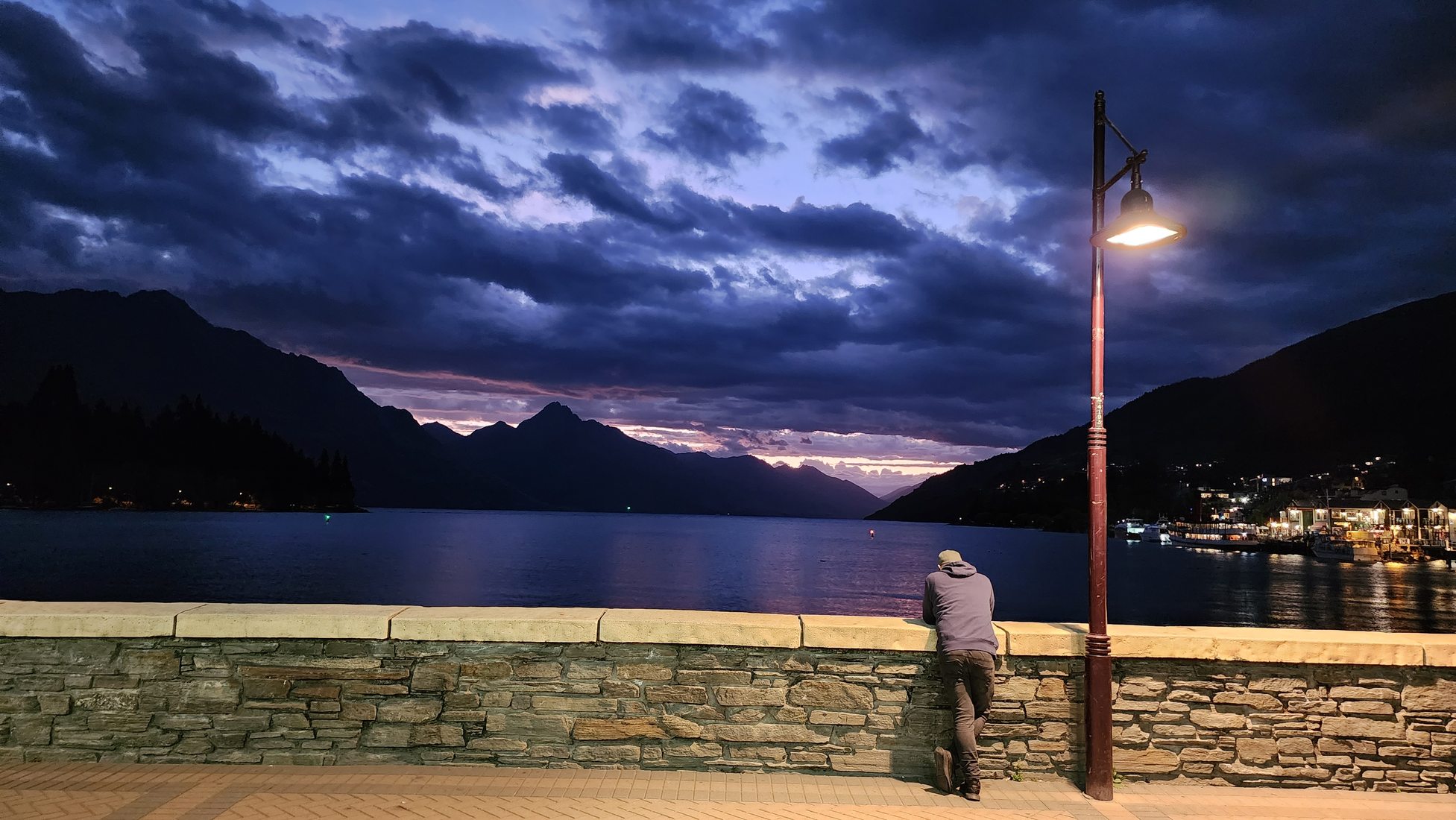 Queenstown waterfront, New Zealand 