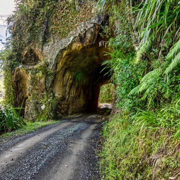 Road Tunnel, Awakino , North Island, New Zealand