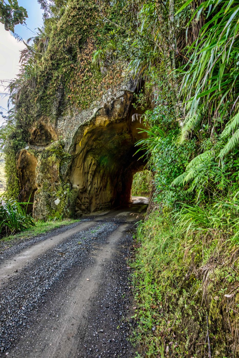 Road Tunnel, Awakino , North Island, New Zealand