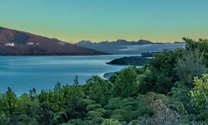 Roadside Te Anau to Milford Sound