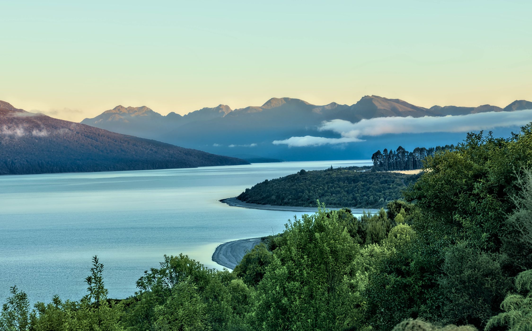 Roadside Te Anau to Milford Sound, New Zealand