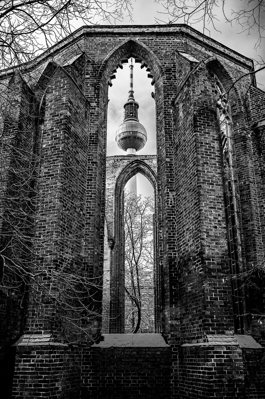 Ruine der Franziskaner-Klosterkirche, Germany