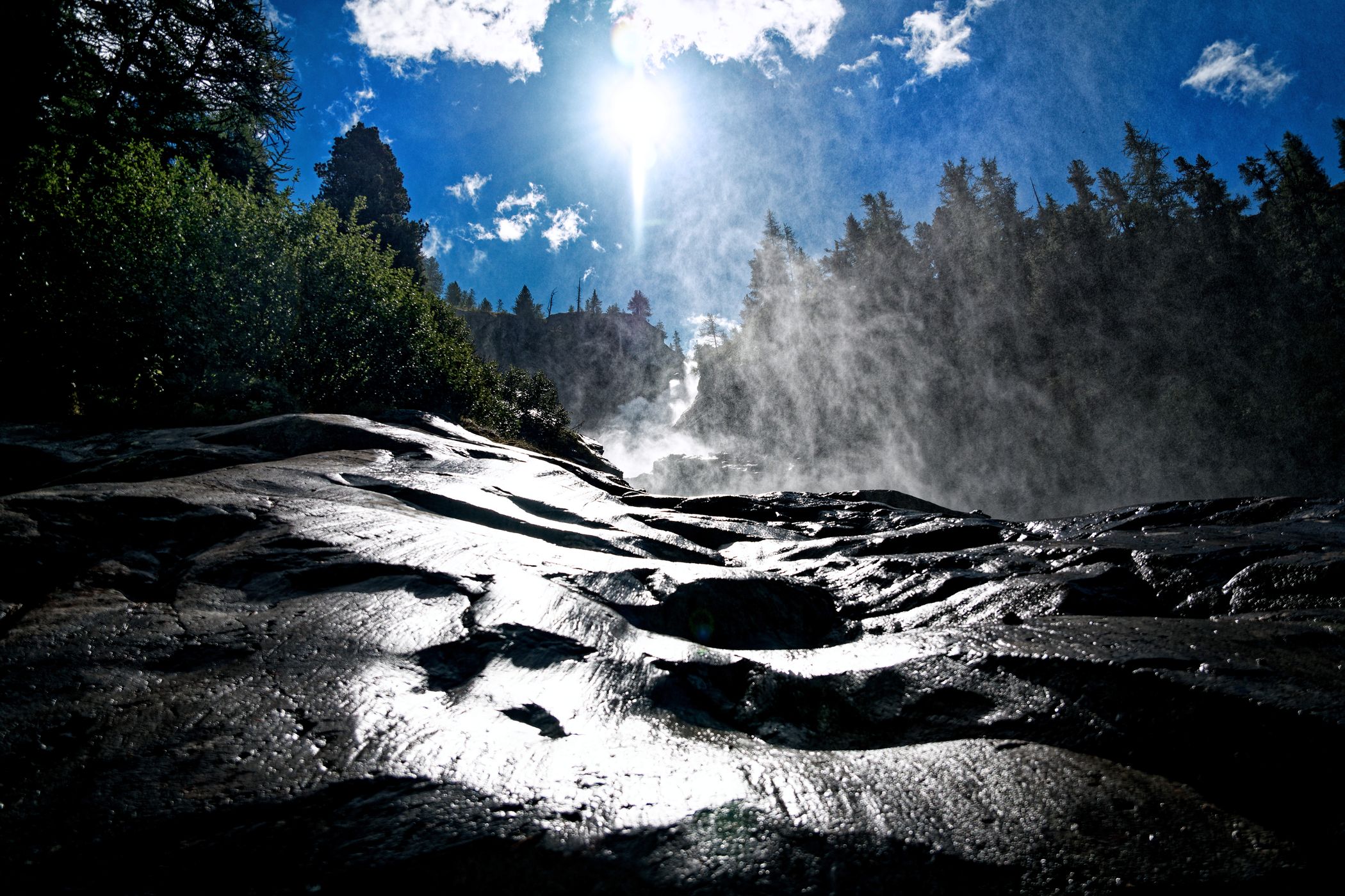 Rutor falls, Italy
