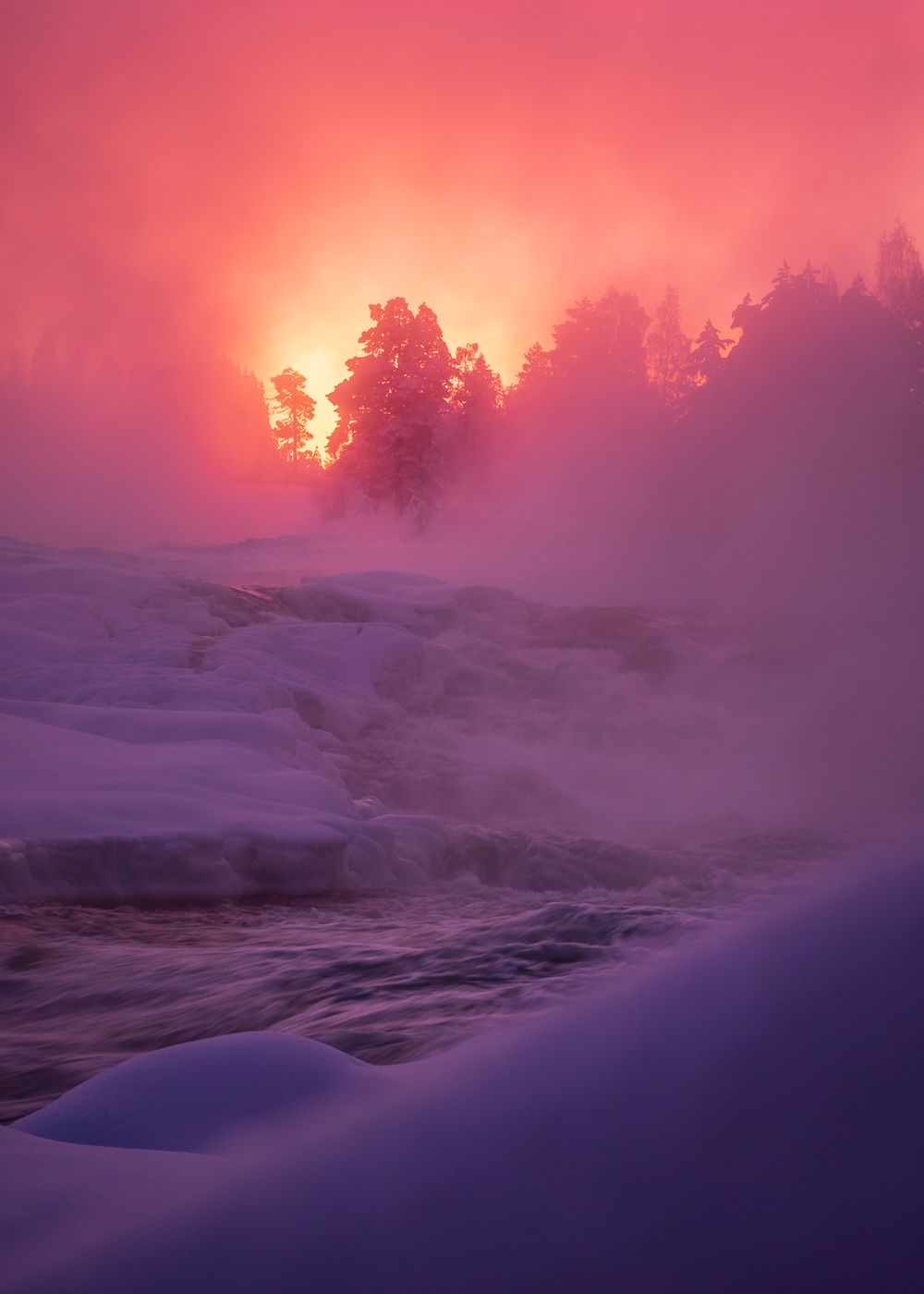 Storforsen pite river, Norrbotten, Sweden