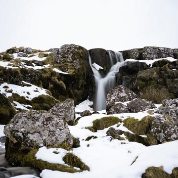 Svartafoss Waterfall, Faroe Islands