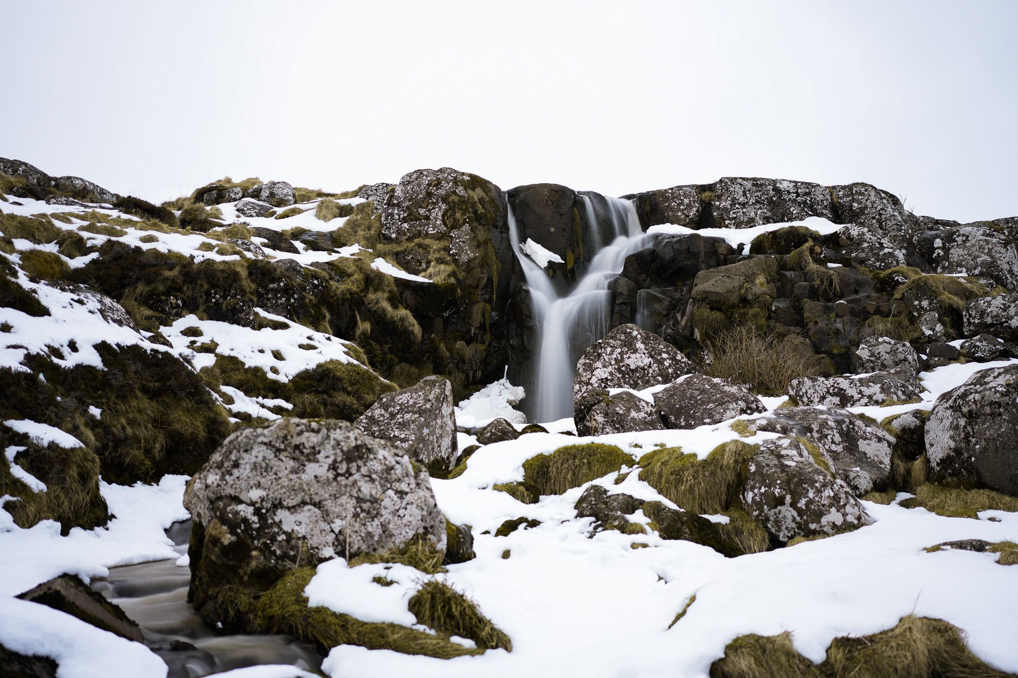 Svartafoss Waterfall, Faroe Islands