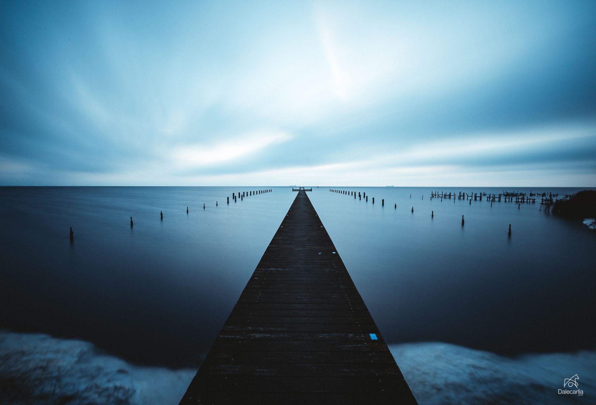 The boat bridge, Sweden