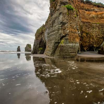 The Three Sisters,Tongaporutu,  North Island, New Zealand