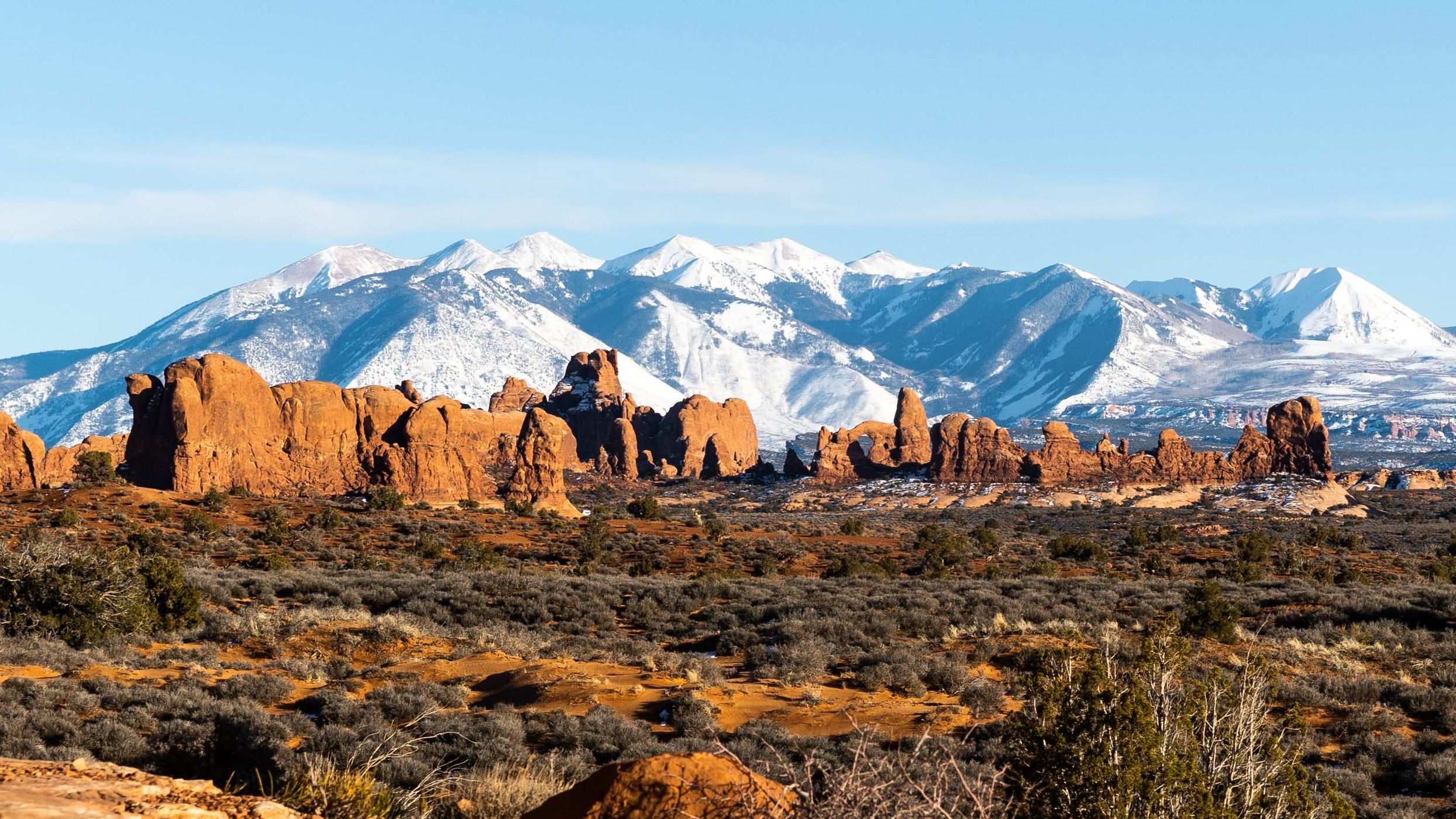 The Windows Section in Arches NP, USA