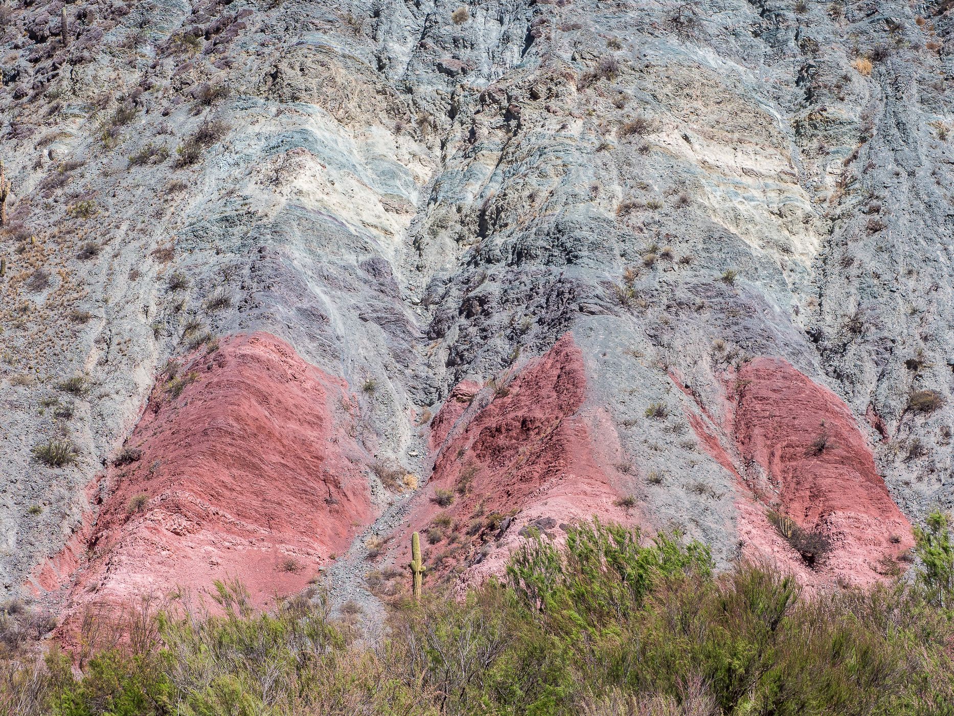 Tumbaya Coloured Rock, Argentina