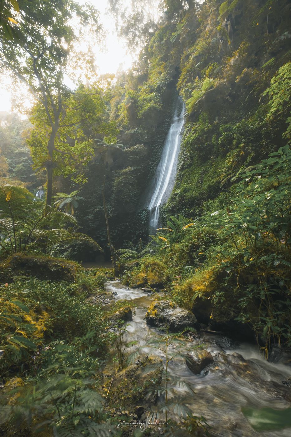 Wanagiri Pucak Manik Waterfall, Indonesia