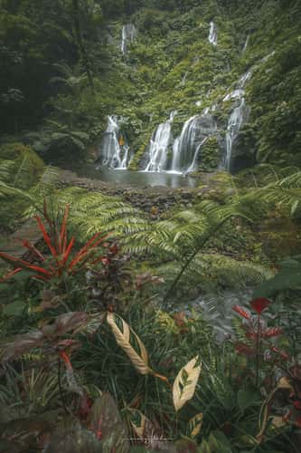 Wanagiri Pucak Manik Waterfall