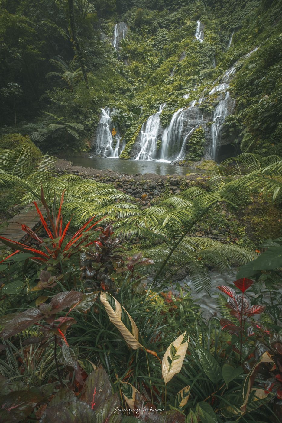 Wanagiri Pucak Manik Waterfall, Indonesia