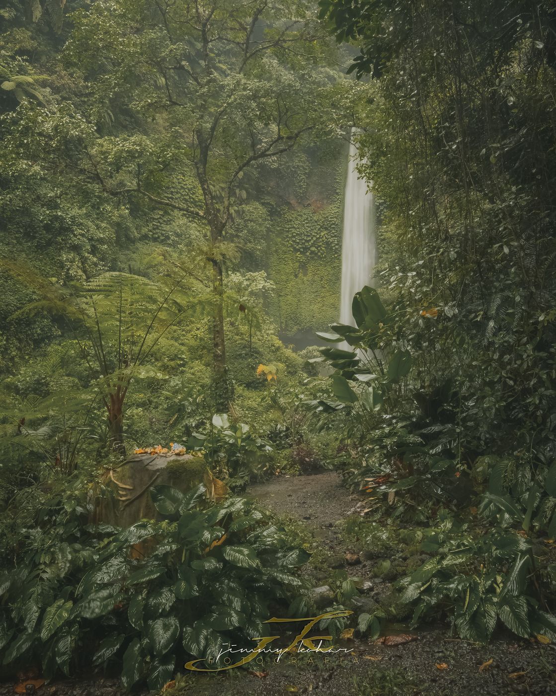 Wanagiri Pucak Manik Waterfall, Indonesia