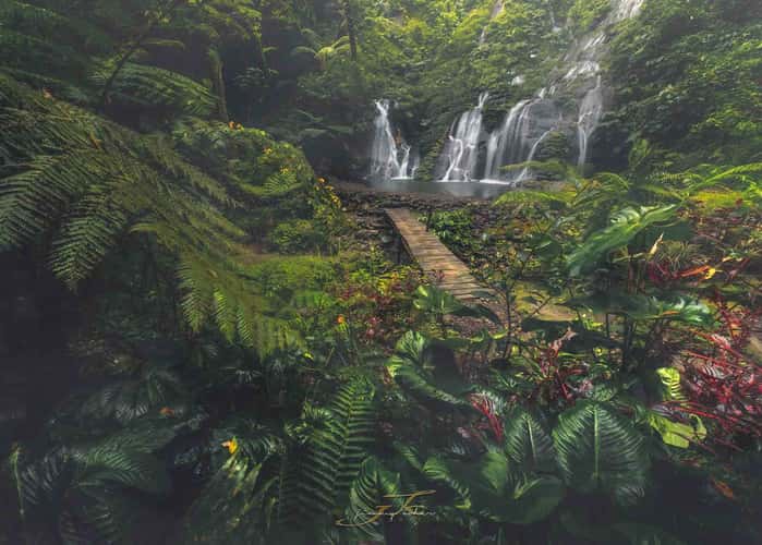 Wanagiri Pucak Manik Waterfall