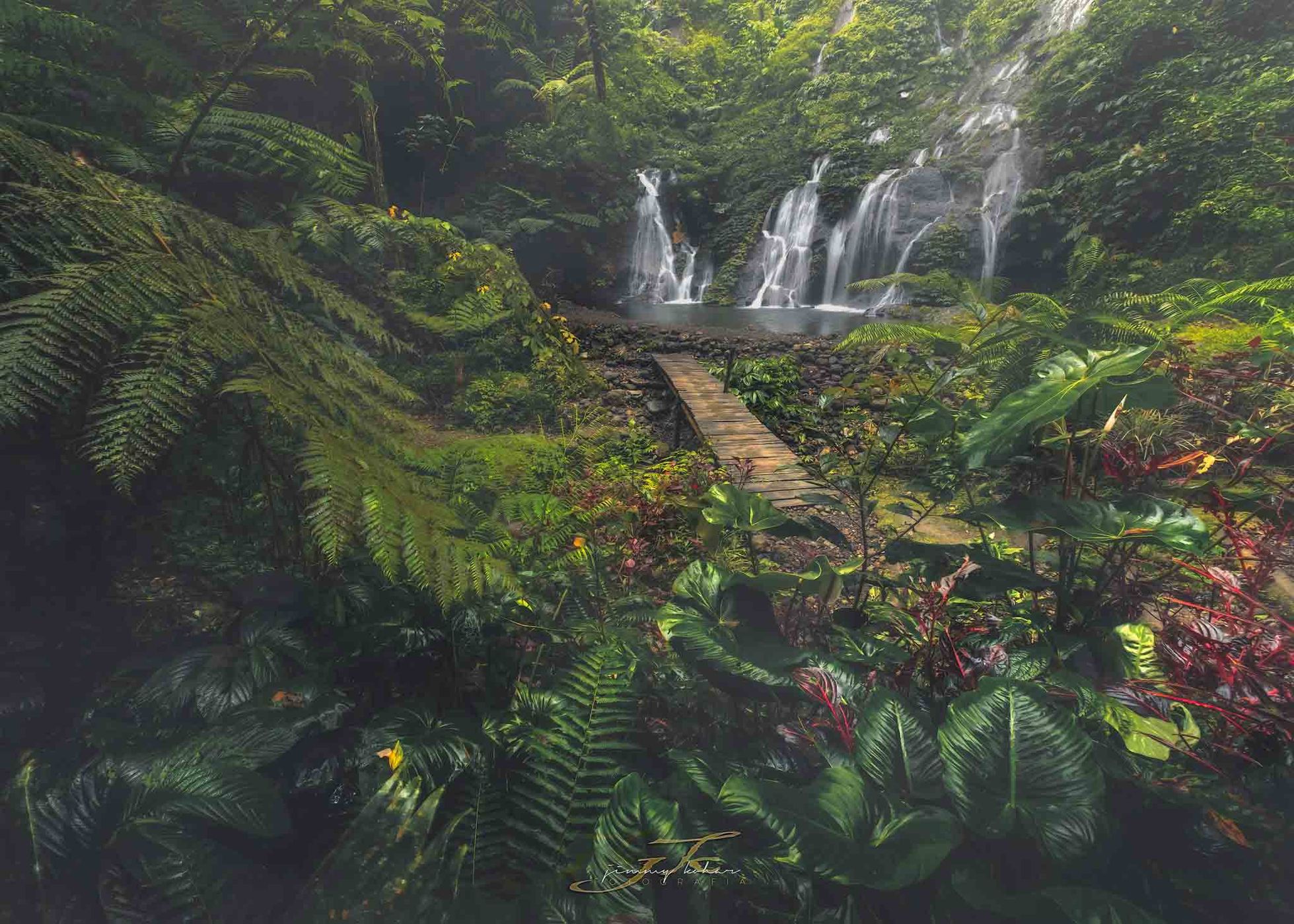 Wanagiri Pucak Manik Waterfall, Indonesia
