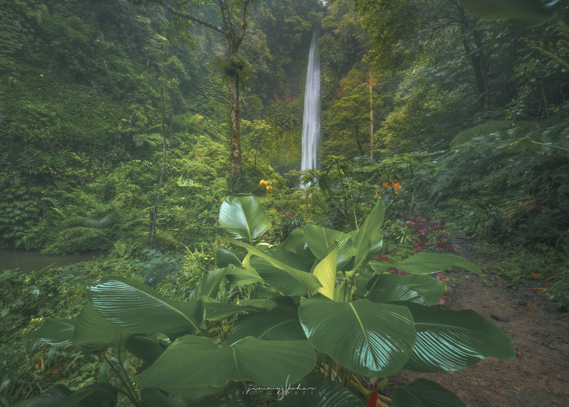 Wanagiri Pucak Manik Waterfall, Indonesia