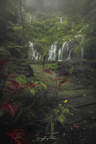 Wanagiri Pucak Manik Waterfall