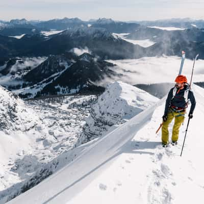 Warscheneck south-east ridge, Austria