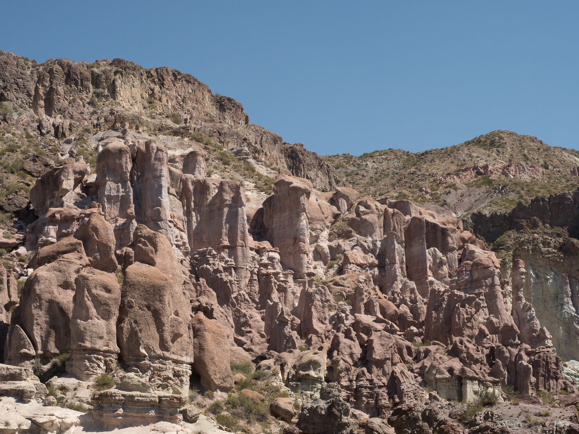 Wax Museum, Cañon del Atuel, Argentina