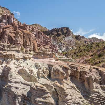 Wax Museum, Cañon del Atuel, Argentina